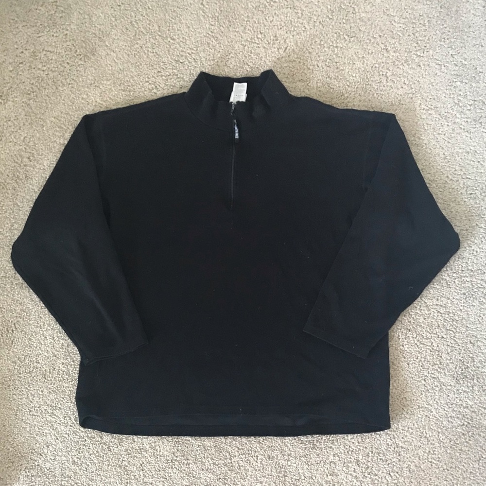 The north face fleece zip down